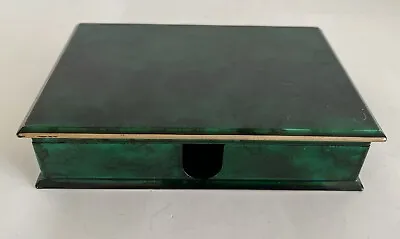 Malachite Otagiri Note Paper Box (Lacquerware) • $39.99