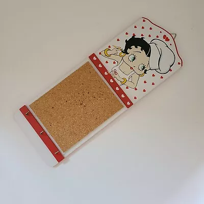 Vintage 1999 Betty Boop Cork Board Memo Board Minor Wearing  • $12.75