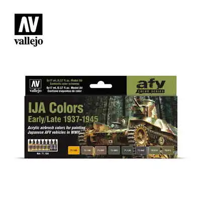 VALLEJO 71160 IJA Colors Early/Late 1937-1945 [PAINT SET] • $28.04