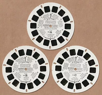 Set Of Three View-Master Reels Shazam! 1966 • $6.15