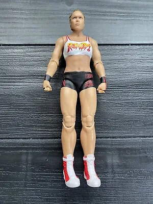 WWE Ronda Rousey Wrestling Figure Female Diva Mattel Basic 105 UFC • £6