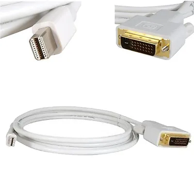 6FT Mini Display Port DP Male To DVI-D Male Dual-Link Cable Cord Adapter Macbook • $8.38