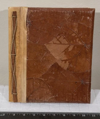$50.99 • Buy Recycled Paper Leaf Wedding Vacation Photo Album G25