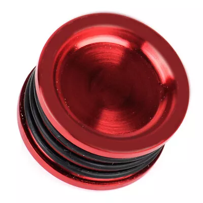Red Cam Shaft Seal Cover Cap Plug Fit For Acura Honda B16 B20 GSR SI Engine Ttp • $8.45