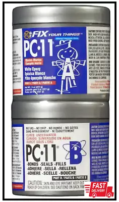 PC-Products PC-11 Epoxy Adhesive Paste Two-Part Marine Grade 1/2lb In Two Cans • $16.10