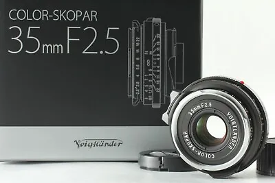 Boxed *Top Mint* Voigtlander COLOR SKOPAR 35mm F/2.5 PII VM Leica M From JAPAN • $269.99