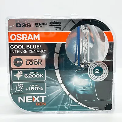 OPEN BOX D3S Osram Cool Blue Intense NEXT GEN HID Xenon Headlight Bulbs MC252 • $149