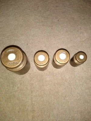 £9.99 • Buy Vintage Brass Avery Capstan Weights 500g,200g(2) & 100g