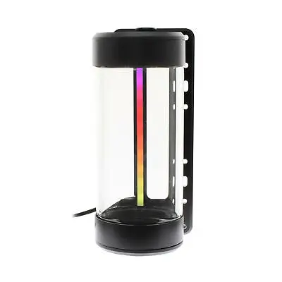 XSPC Photon 170 ARGB Glass Tube Reservoir V3 - Black • £74.99