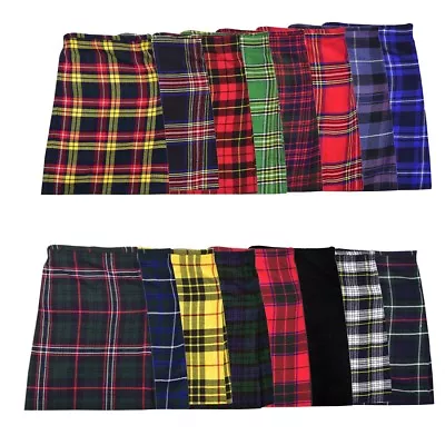 Children's Boy's Kid's Tartan Kilts Scottish -100% Acrylic Kilt AGE: 1 - 14 YEAR • £15.99