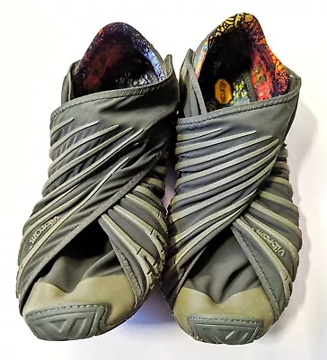 Vibram Furoshiki Wrapping Sole Size 10.5-11  EU 44 Men's Shoes Olive 18MAD04 • $50