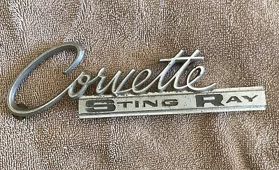 Vintage Corvette Sting Ray   Badge Emblem Logo • $23