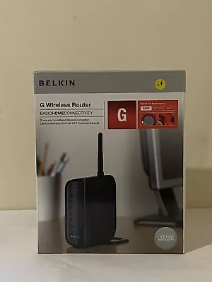 BELKIN Wireless Router G Model F5D7234-4 V3 BNIB • $35