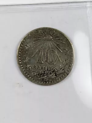 1927 Mexico 10 Centavos - Silver • $7.25