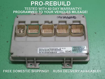 05 Caravan Town & Country Bcm Body Control Module 05082500ad Prog Tested 957 • $134.99