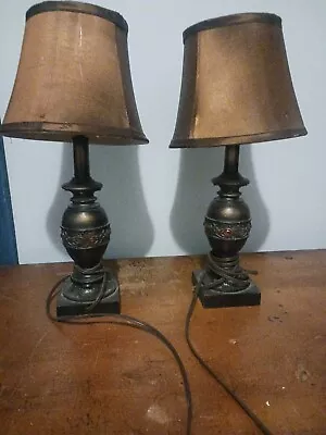 Small Table Lamps Set Of 2 • $3.60