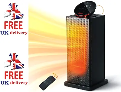 RoHS Tower Heater 2000W ECO Electric Heater With 90°Oscillation Thermostat 24 • £49.70