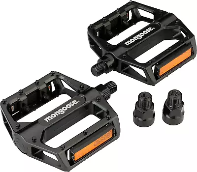 Mongoose Adult Mountain Bike Pedals Black • $21.49