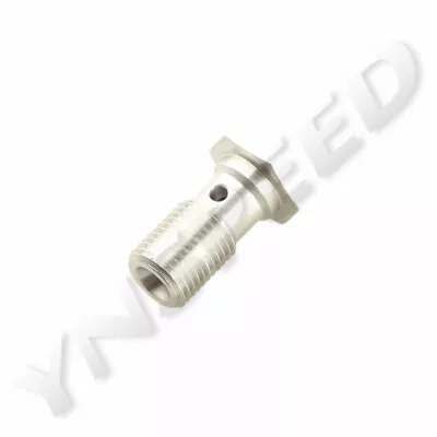 Banjo Bolt M10x1.0 Metric Stainless Steel Banjo Bolt Brake Fitting 20mm Long • $6.66