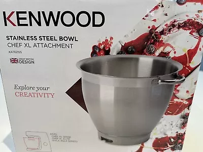 KENWOOD Stainless Steel Bowl  With Handles For CHEF XL Sense/Elite -  KAT621SS • $125