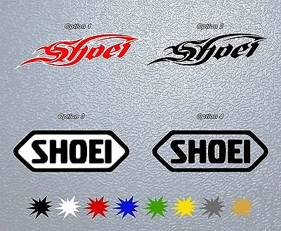 MOTORCYCLE STICKER VINYL Shoei PEGATINA DECAL Helmet • $5.99