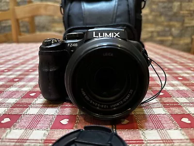 Panasonic LUMIX DMC-FZ48 12.1MP Digital Camera - Black • £30