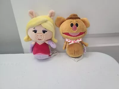 Hallmark Itty Bittys Muppets Lot Of 2 Miss Piggy And Fozzie Mini Plush Toys • $16