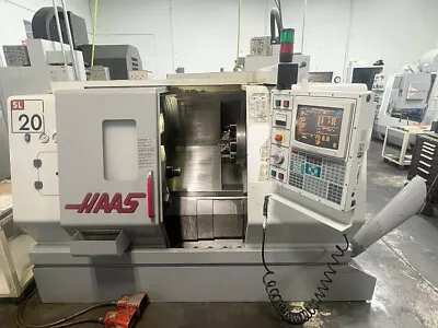 Haas SL-20 CNC Lathe W/ 8  Chuck Collet Chuck Tool Holders • $14000