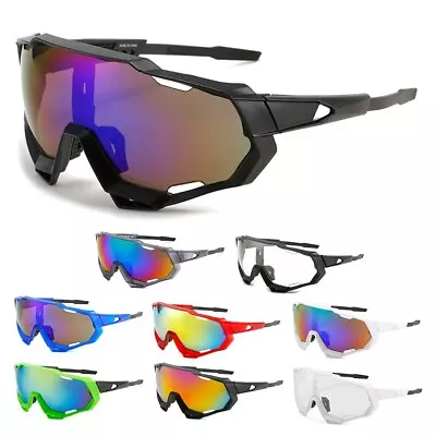 Bicycle Goggles Cycling Glasses Mountain UV400 Protection MTB Biking Eyewear • $7.65