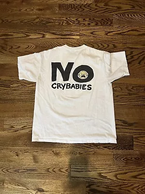 Vintage No Fear “No Cry Babies” T Shirt Dated 1991 Single Stitch • $60