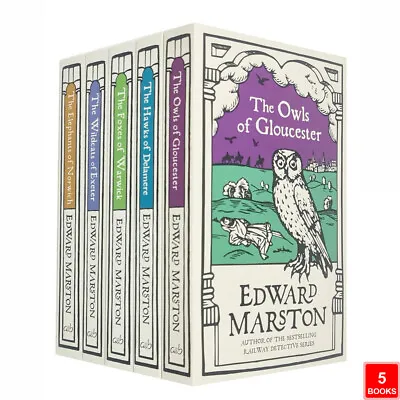 £21.41 • Buy Edward Marston Domesday Series 7-11 Collection 5 Books Set Hawks Of Delamere NEW