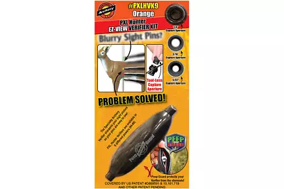 Specialty Archery - PXL Hunter - EZ-View - Verifier Kit - #9 Orange -w/Peep Guar • $92.84