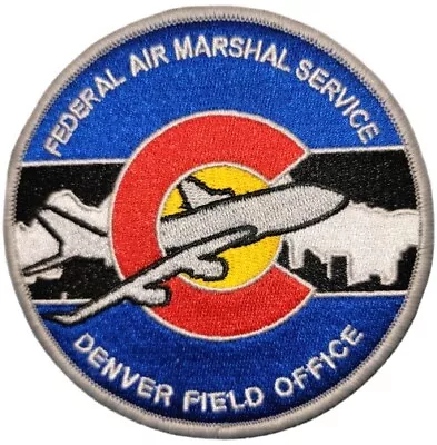 Denver Federal Air Marshal Patch • $14.99