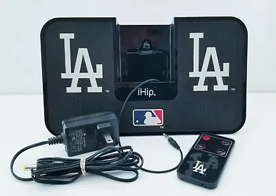 Ihip Official Mlb -los Angeles Dodgers Portable Idock Stereo Speaker With Remote • $6.49