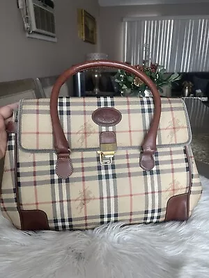 Authentic Vintage Burberrys Satchel Bag • $150