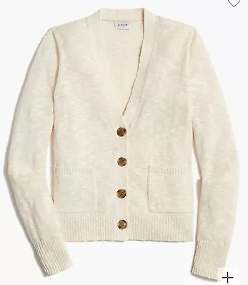 J.CREW FACTORY Beach Cardigan Sweater Size Medium • $24