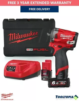 £194.99 • Buy Milwaukee M12 FUEL™ 3/8  Impact Wrench With Friction Ring - Kit M12FIW38-622X