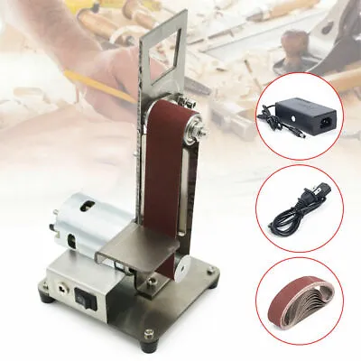 £51.25 • Buy 300W DIY Mini Electric Belt Sander Grinding Polishing Machine Desktop Grinder