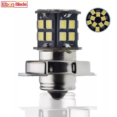 P26S Motorcycle Soocter LED Headlight 2835 30 SMD Motorbike Head Light Bulb 12V • $4.56