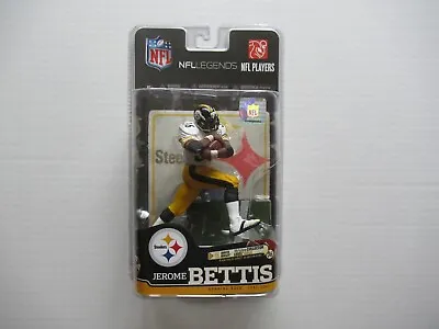 Mcfarlane Nfl Legends 6 Steelers Jerome Bettis Cl #490/500 Variant Figure Sealed • $249.99