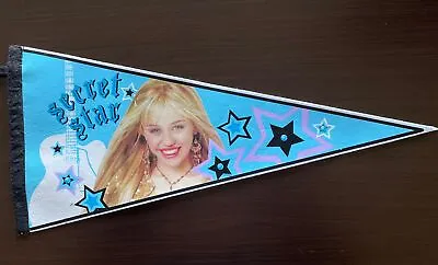 Hannah Montana Secret Star Miley Cyrus Pennant Flag Banner Disney Wall Art • $19.99