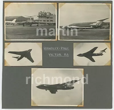 Handley Page Victor B1 Lot Of 5 Original Photos CX027 • £2.99