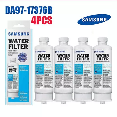 4 PACK Genuine Samsung DA97-17376B HAF-QIN/EXP REFRIGERATOR Water Filter US • $38.88