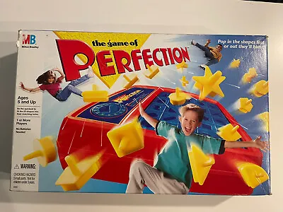 Vintage Milton Bradley Perfection Board Game 1995 • $14