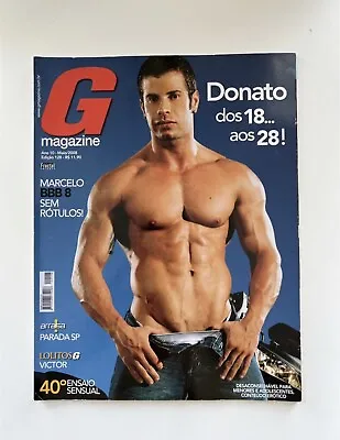 Latin Guys - G Magazine Brazil May 2008 Gay Magazine Macho Men For Collectors • $39