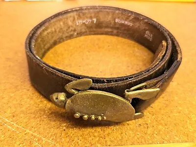 Vintage Carl Tasha Brass Belt Buckle - Signed And #'d • $250
