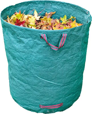 £6.99 • Buy Green Heavy Duty Garden Disposal Waste Bags With Carry Handles -Extra Large 272L