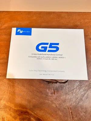 $95 • Buy G5 3-Axis Stabilized Handheld Gimbal For Gopro Hero 5 4 3 #60776