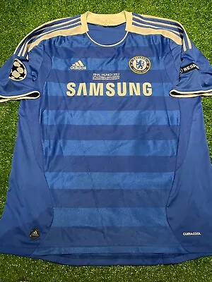 Chelsea England 2011 2012 Away Football Shirt Luiz Brazil PSG Munich Arsenal 12 • £84.99