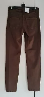 Dream Jeans By Mac Skinny Dark Brown W32 L32 Womens - New With Tags • £80